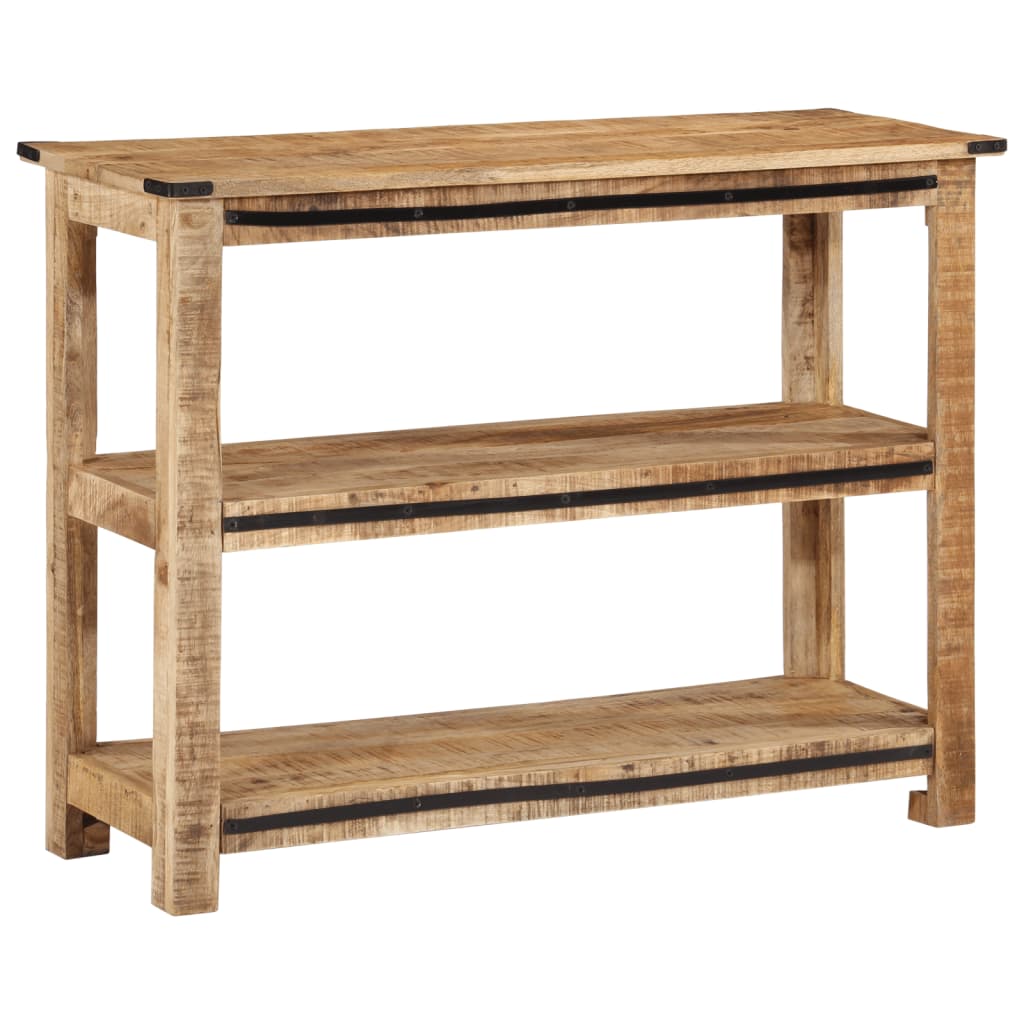 vidaXL Table console 100x35x75 cm bois de manguier massif