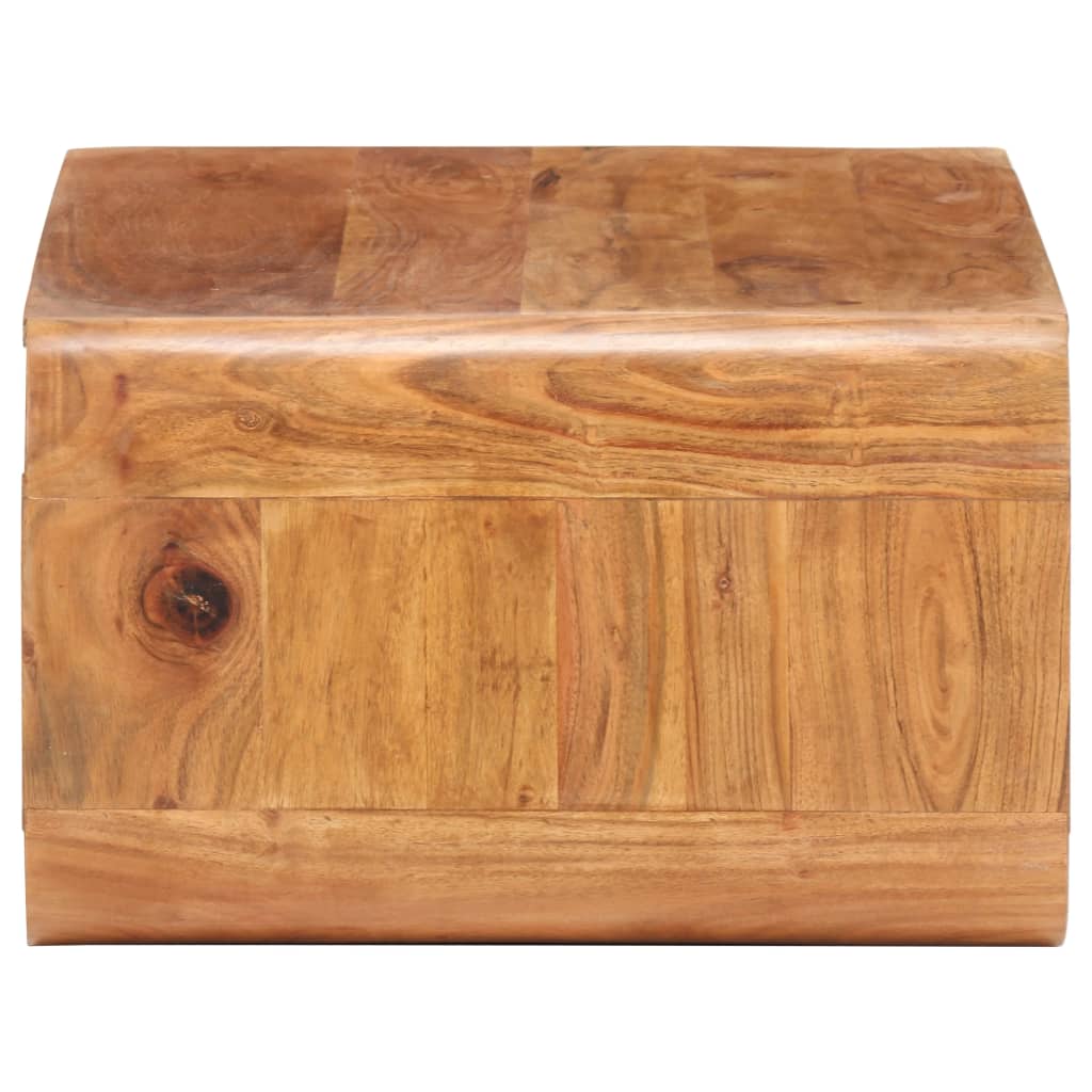 vidaXL Table basse 90x50x30 cm Bois d'acacia massif