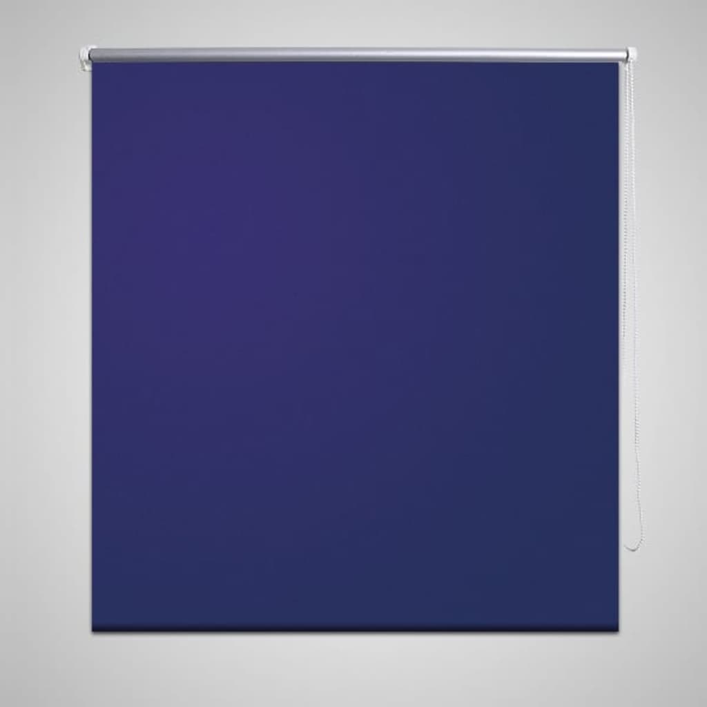 Store enrouleur occultant 120 x 230 cm bleu