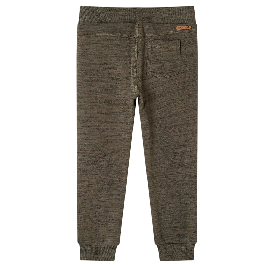 Pantalon de survêtement pour enfants mélange kaki 92