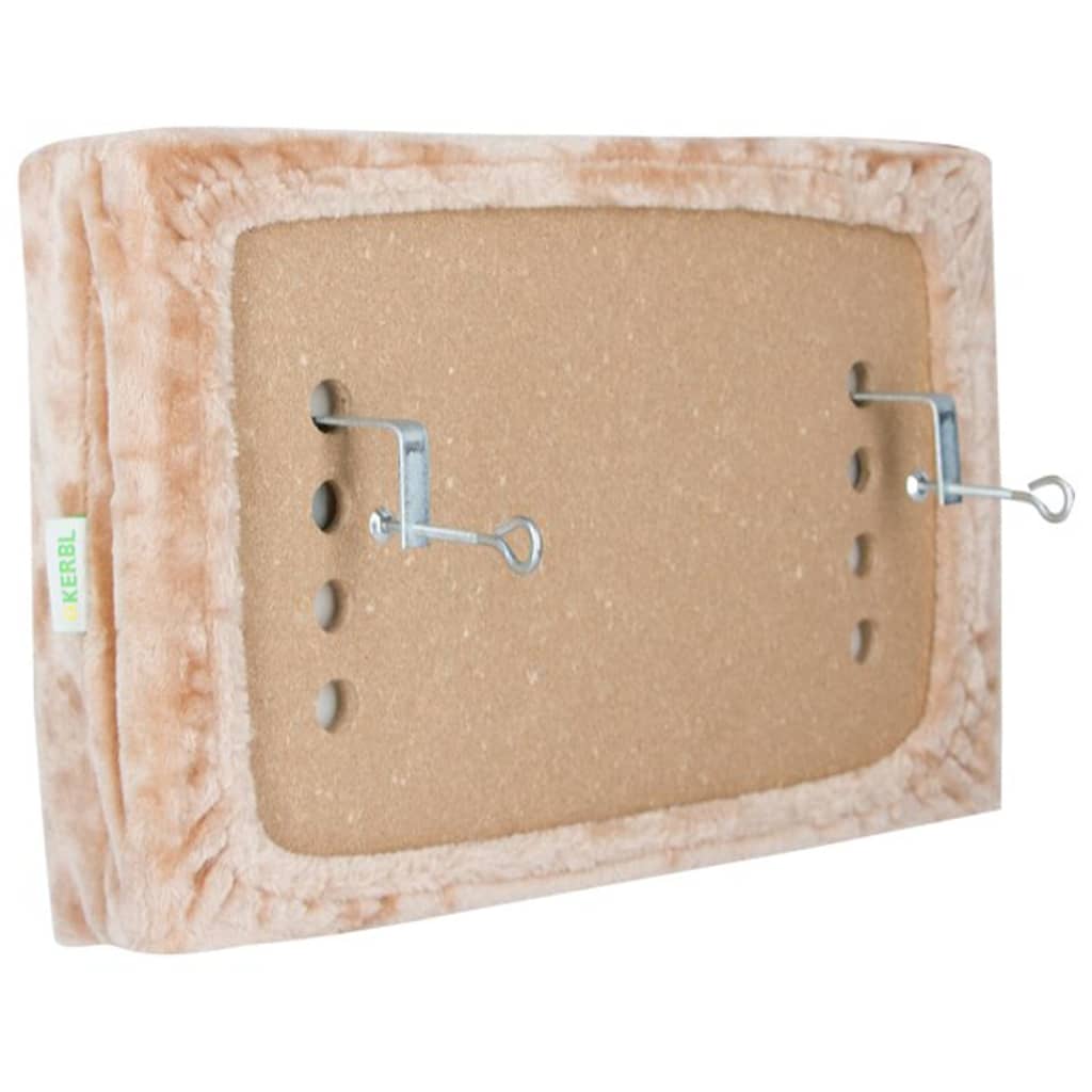 Kerbl Lit de rebord de fenêtre pour chats Beige 36 x 56 cm 82656