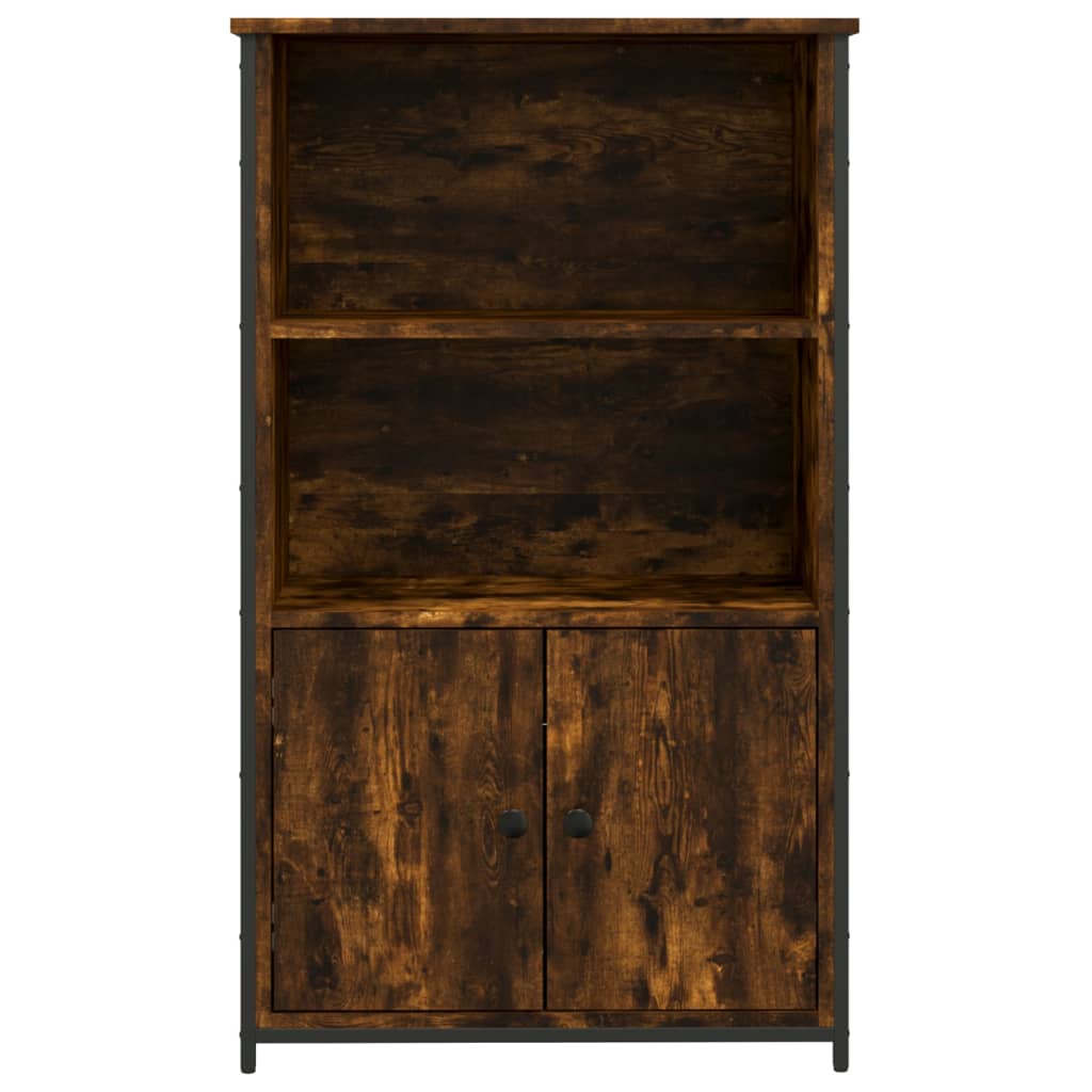 vidaXL Buffet haut chêne fumé 62x32x103,5 cm bois d'ingénierie