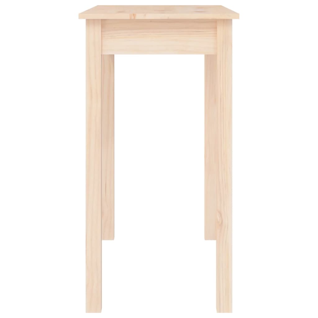 vidaXL Table console 80x40x75 cm Bois massif de pin