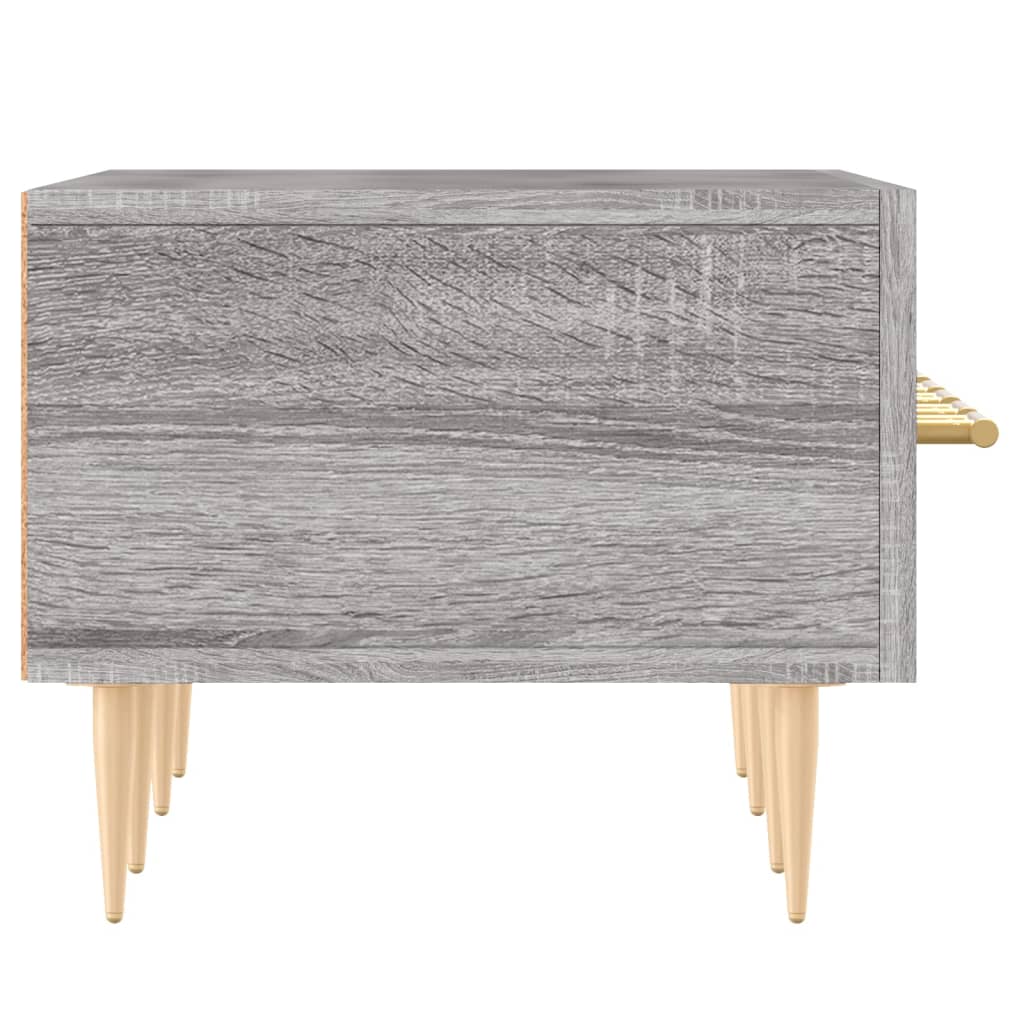 vidaXL Meuble TV sonoma gris 150x36x30 cm bois d'ingénierie