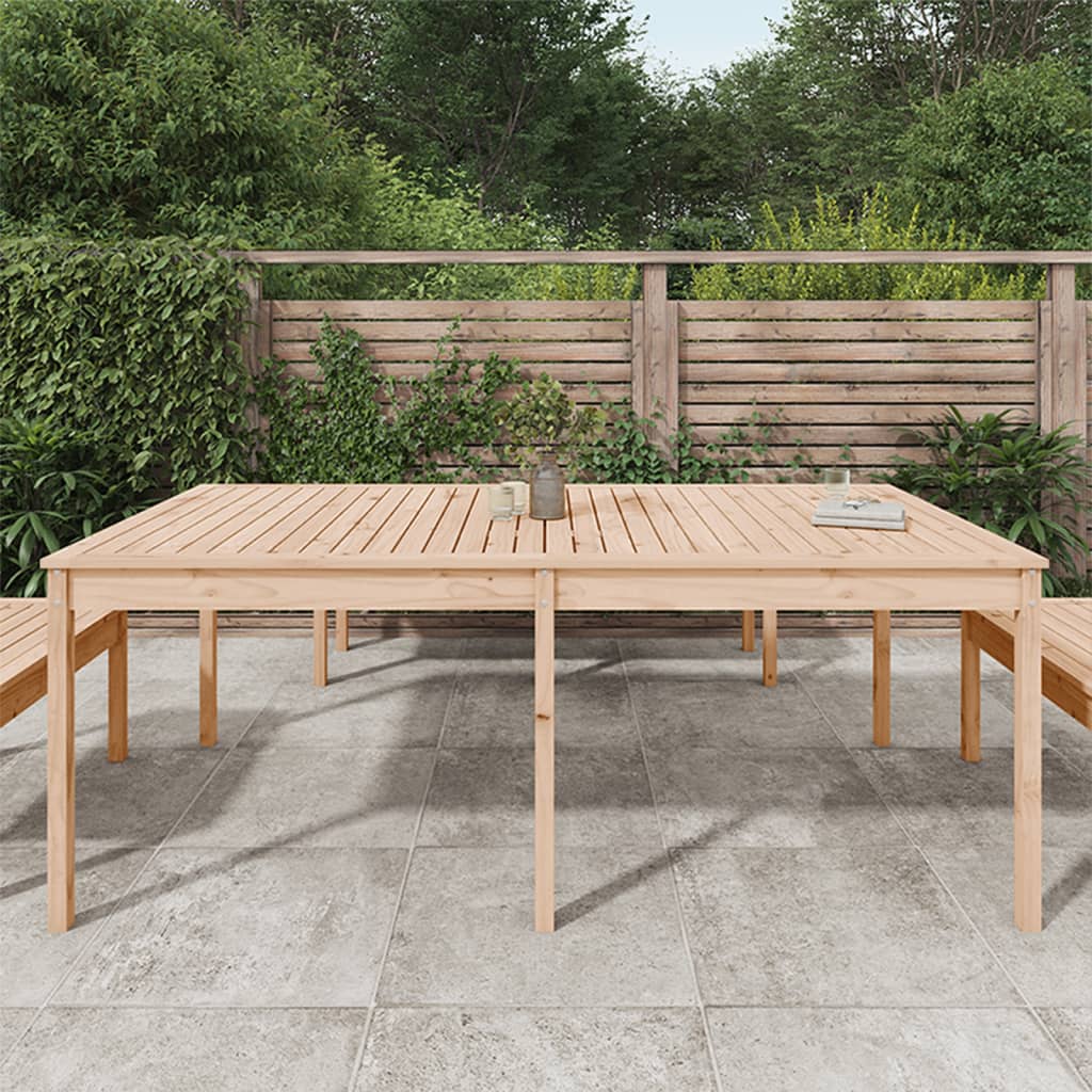 vidaXL Table de jardin 203,5x100x76 cm bois massif de pin