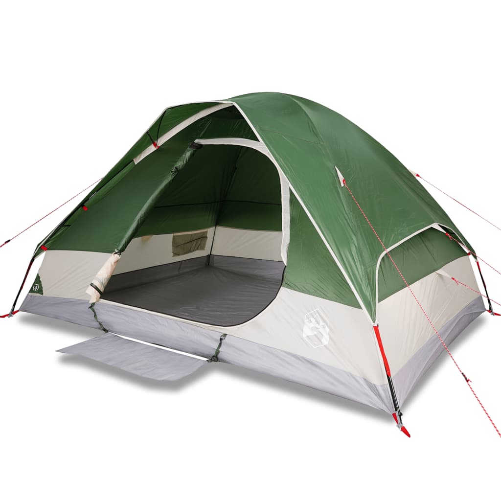 vidaXL Tente de camping à dôme 2 personne vert imperméable