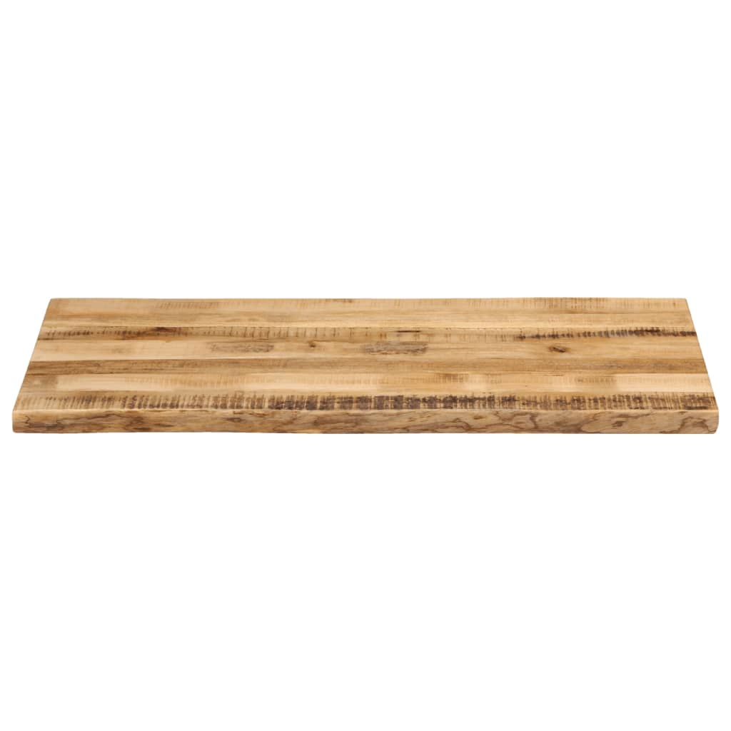 vidaXL Dessus de table bord vivant 120x60x3,8 cm bois de manguier brut