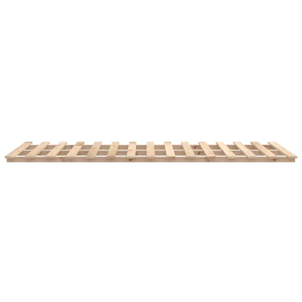 vidaXL Cadre de lit sans matelas 75x190 cm bois de pin massif