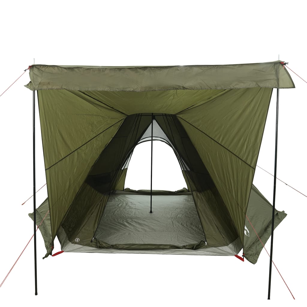 vidaXL Tente familiale tipi 6 personnes vert olive imperméable