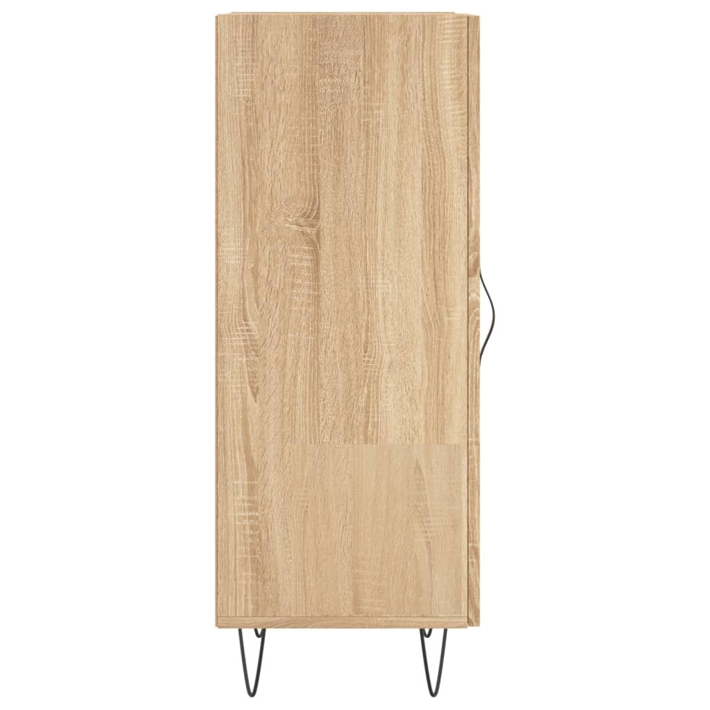 vidaXL Buffet Chêne sonoma 34,5x34x90 cm Bois d'ingénierie