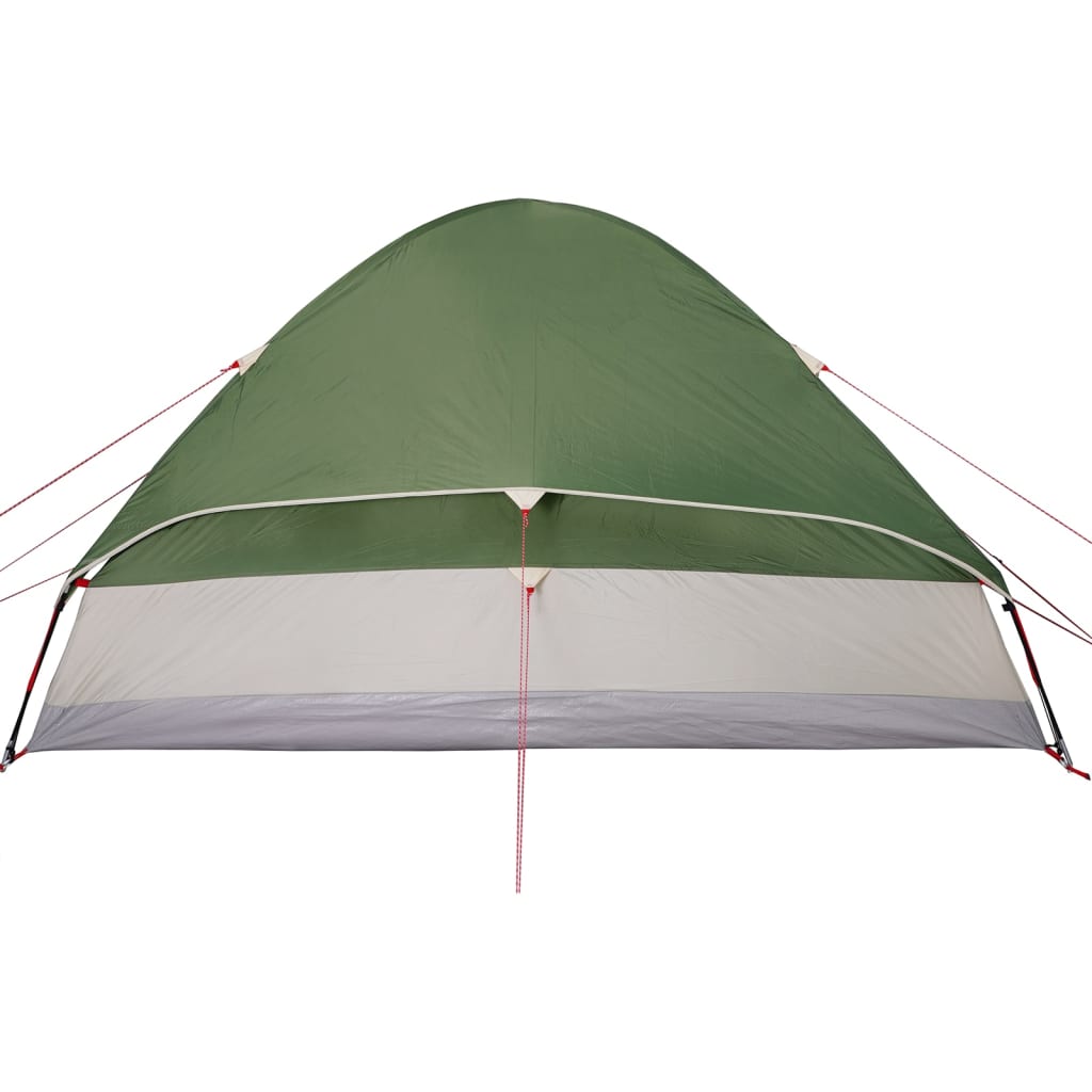 vidaXL Tente de camping à dôme 2 personne vert imperméable