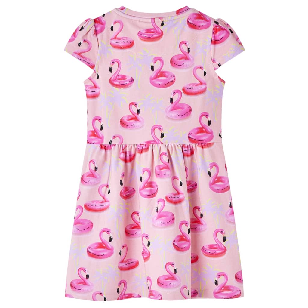 Robe pour enfants rose clair 140