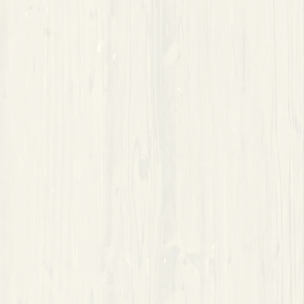 vidaXL Commode VIGO blanc 80x40x76 cm bois massif de pin