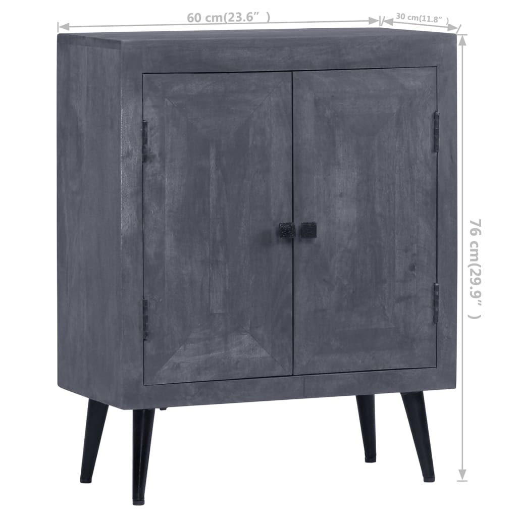 vidaXL Buffet Bois solide de manguier 60x30x76 cm