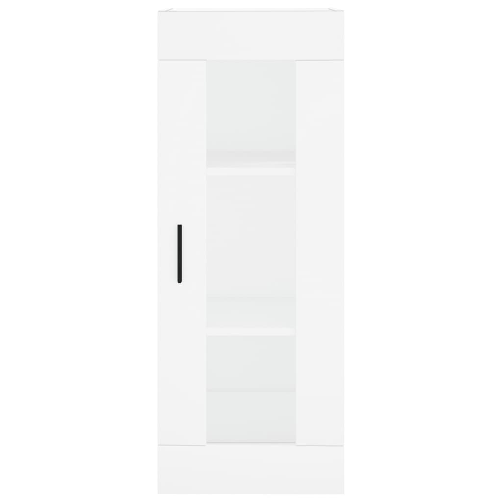 vidaXL Armoire murale blanc 34,5x34x90 cm