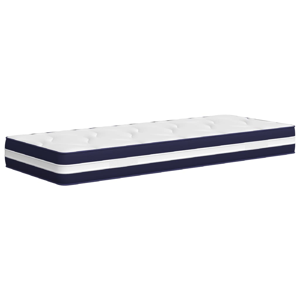 vidaXL Matelas à ressorts ensachés dureté moyenne 90x200 cm