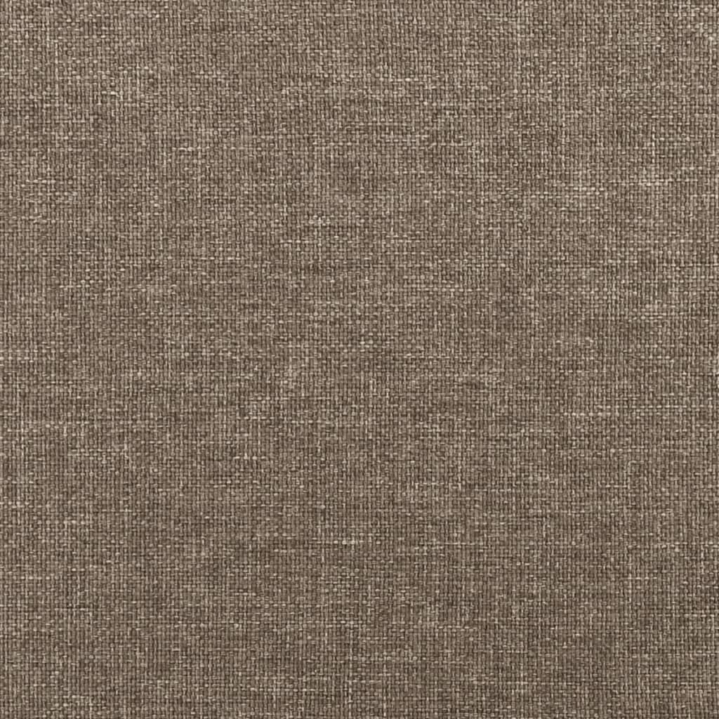 vidaXL Banc Taupe 70x30x30 cm Tissu