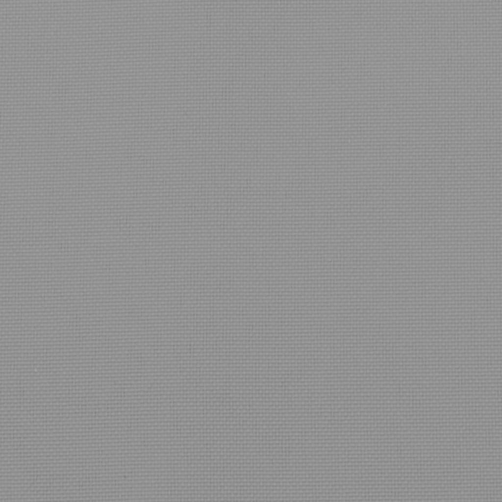 vidaXL Coussin de palette gris 80x40x12 cm tissu