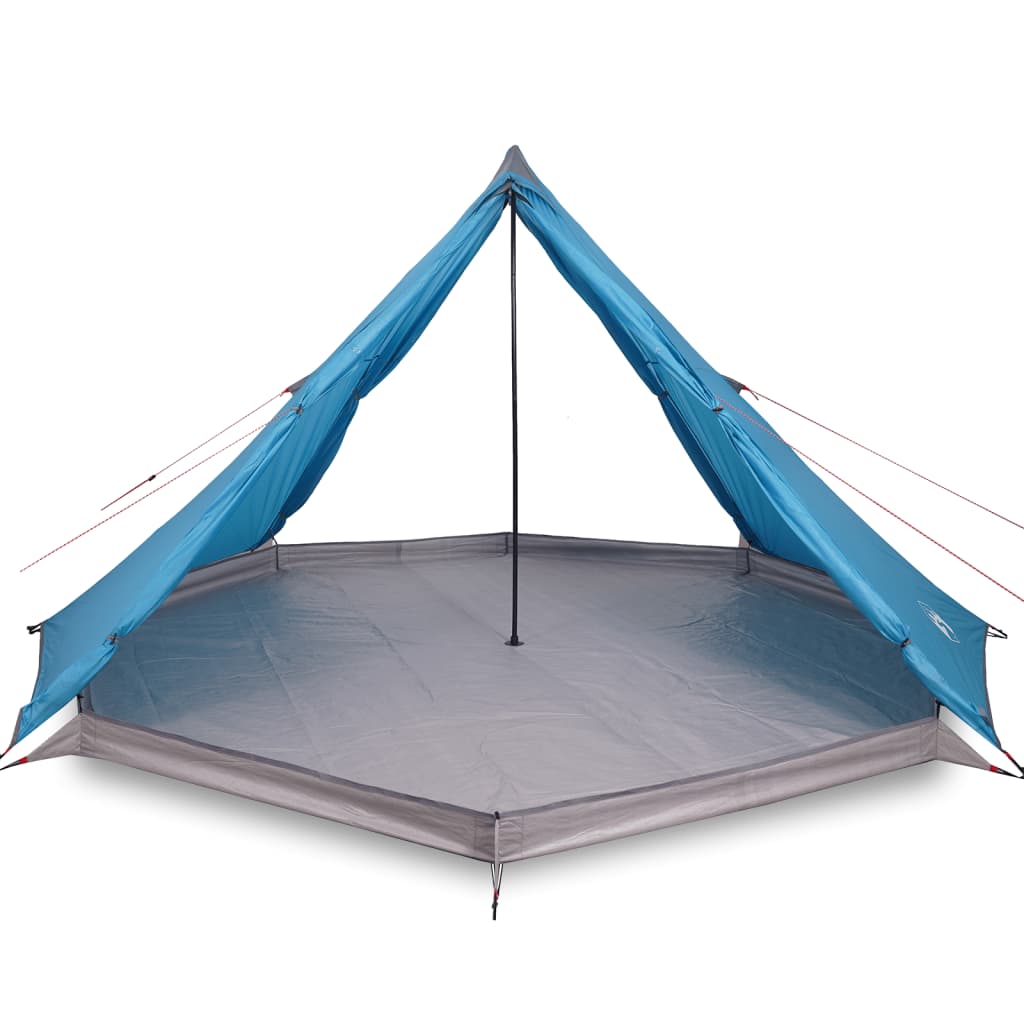 vidaXL Tente familiale tipi 8 personnes bleu imperméable