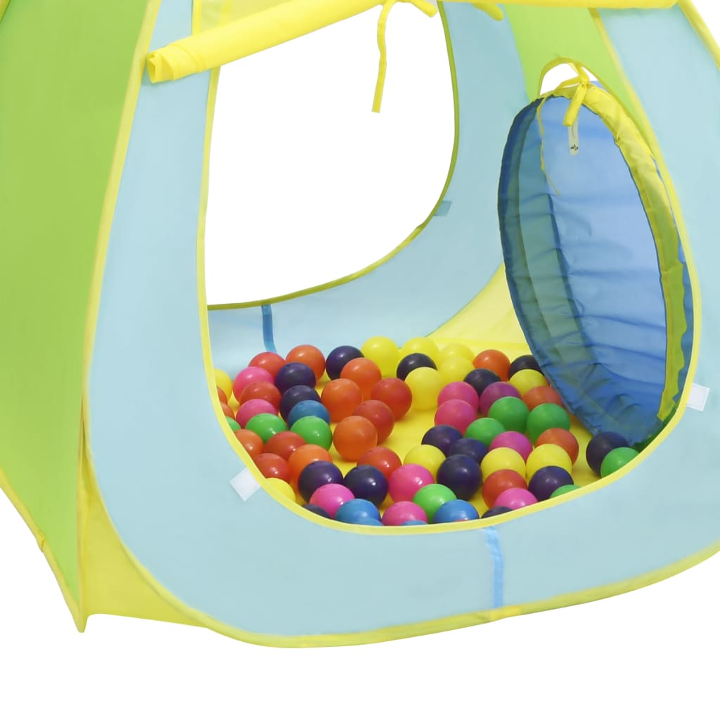 vidaXL Tente de jeu pour enfants avec 100 balles Multicolore