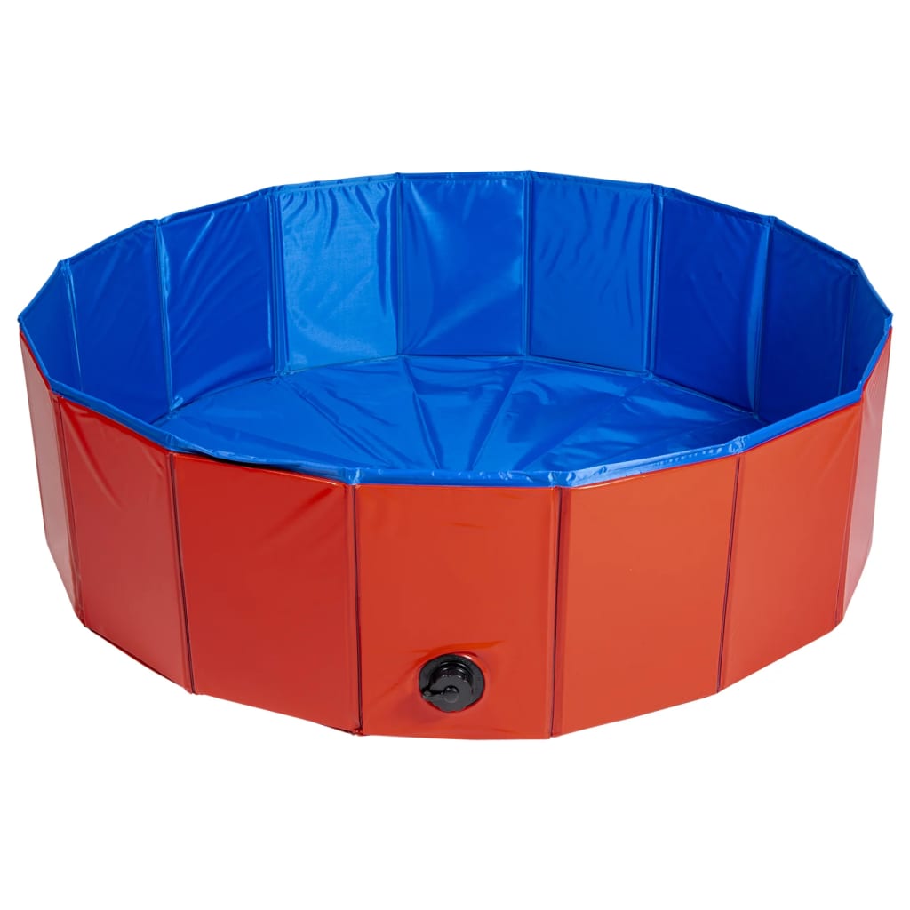 Animal Boulevard Piscine animaux de compagnie Cooling L Rouge/bleu