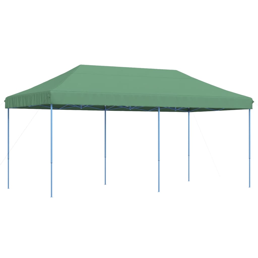 vidaXL Tente de réception pliable escamotable vert 580x292x315 cm