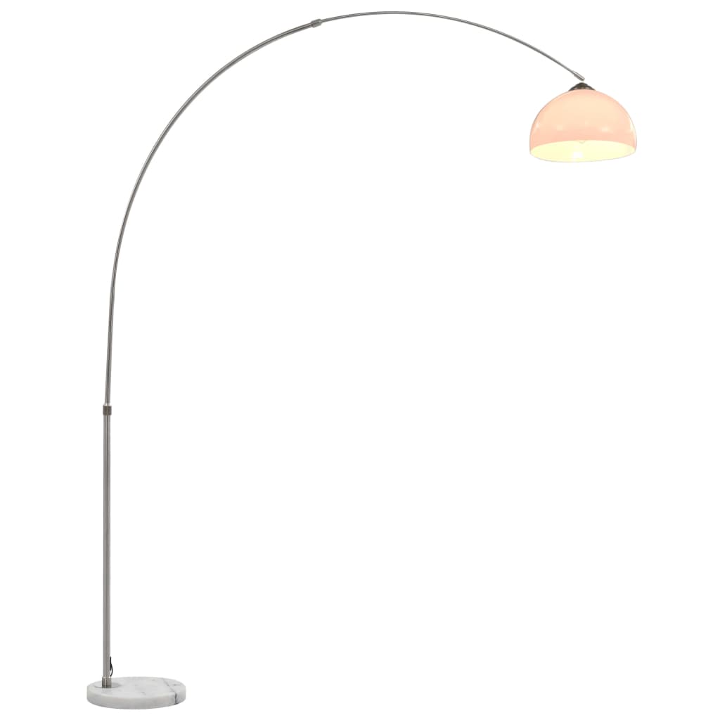 vidaXL Lampe à arc 60 W Argenté E27 200 cm