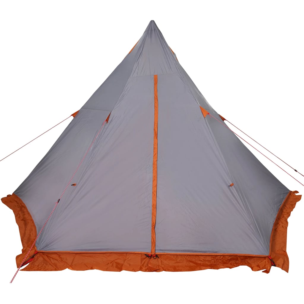 vidaXL Tente familiale tipi 6 personnes gris imperméable