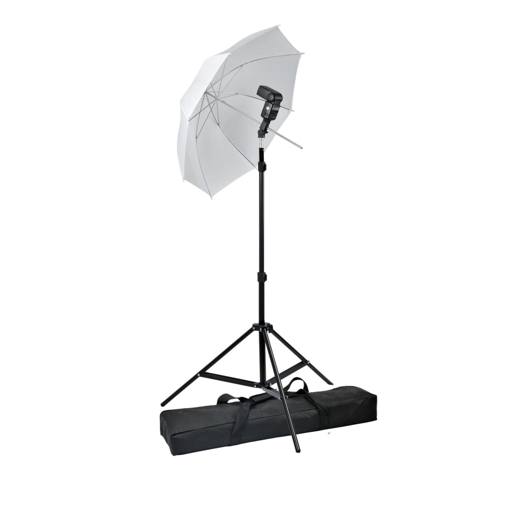 Kit Photo Studio avec parapluie et flash