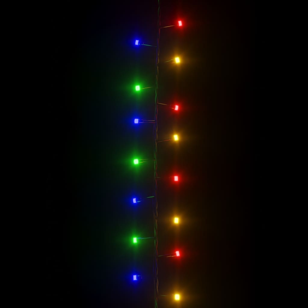 vidaXL Guirlande LED compacte avec 2000 LED Multicolores 45 m PVC