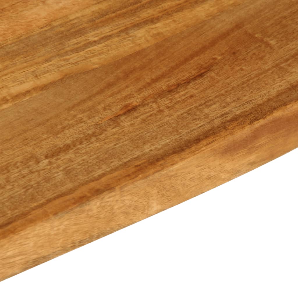 vidaXL Dessus de table à bord vivant 120x40x3,8cm bois massif manguier