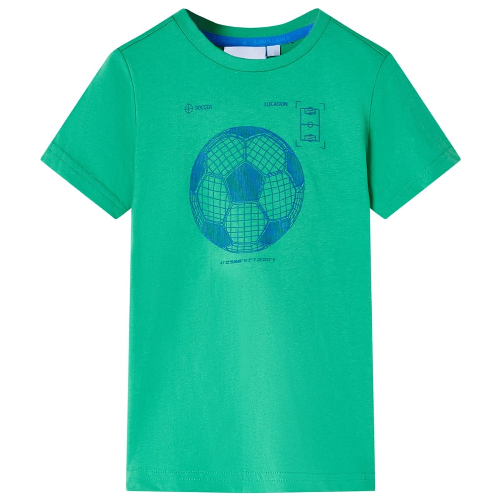 T-shirt pour enfants vert 92