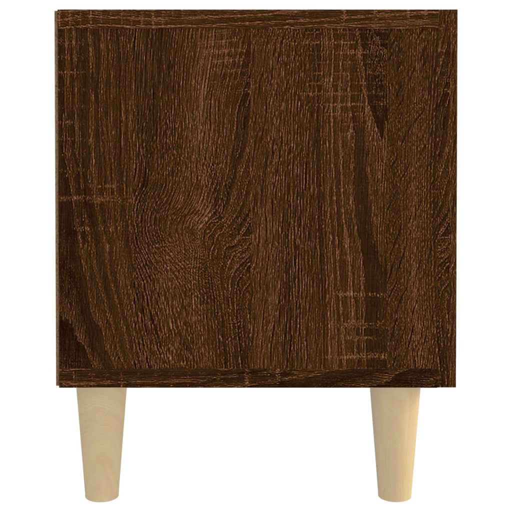 vidaXL Meuble TV chêne marron 180x31,5x40 cm bois d'ingénierie