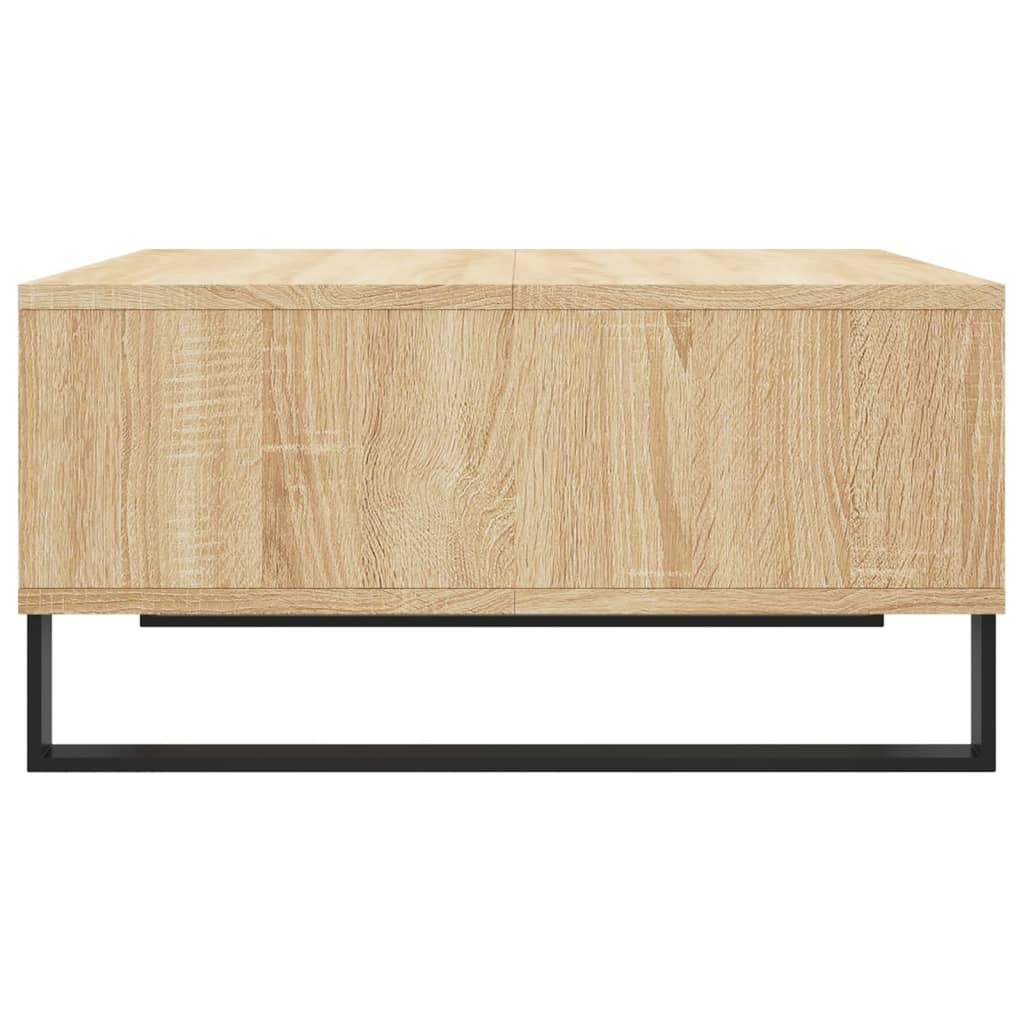 vidaXL Table basse chêne sonoma 60x60x30 cm bois d'ingénierie