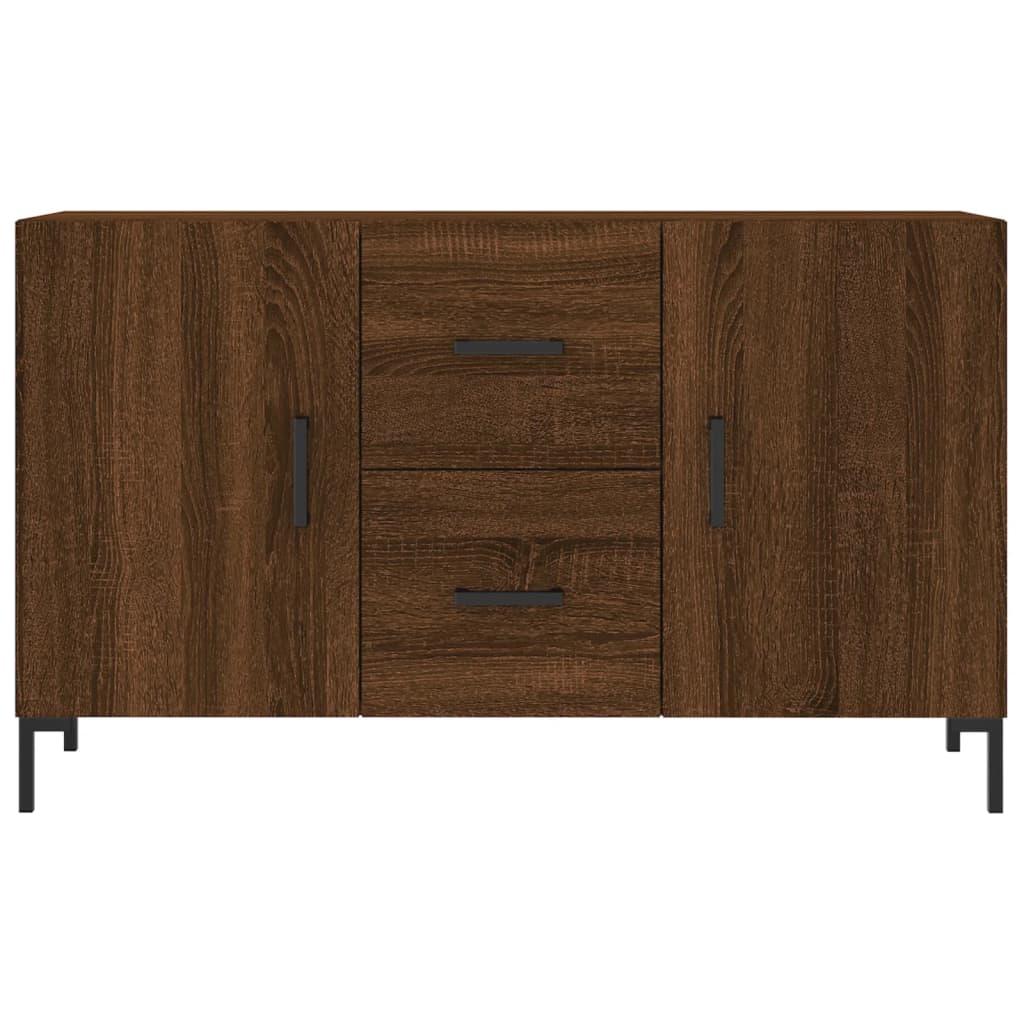 vidaXL Buffet chêne marron 100x36x60 cm bois d'ingénierie