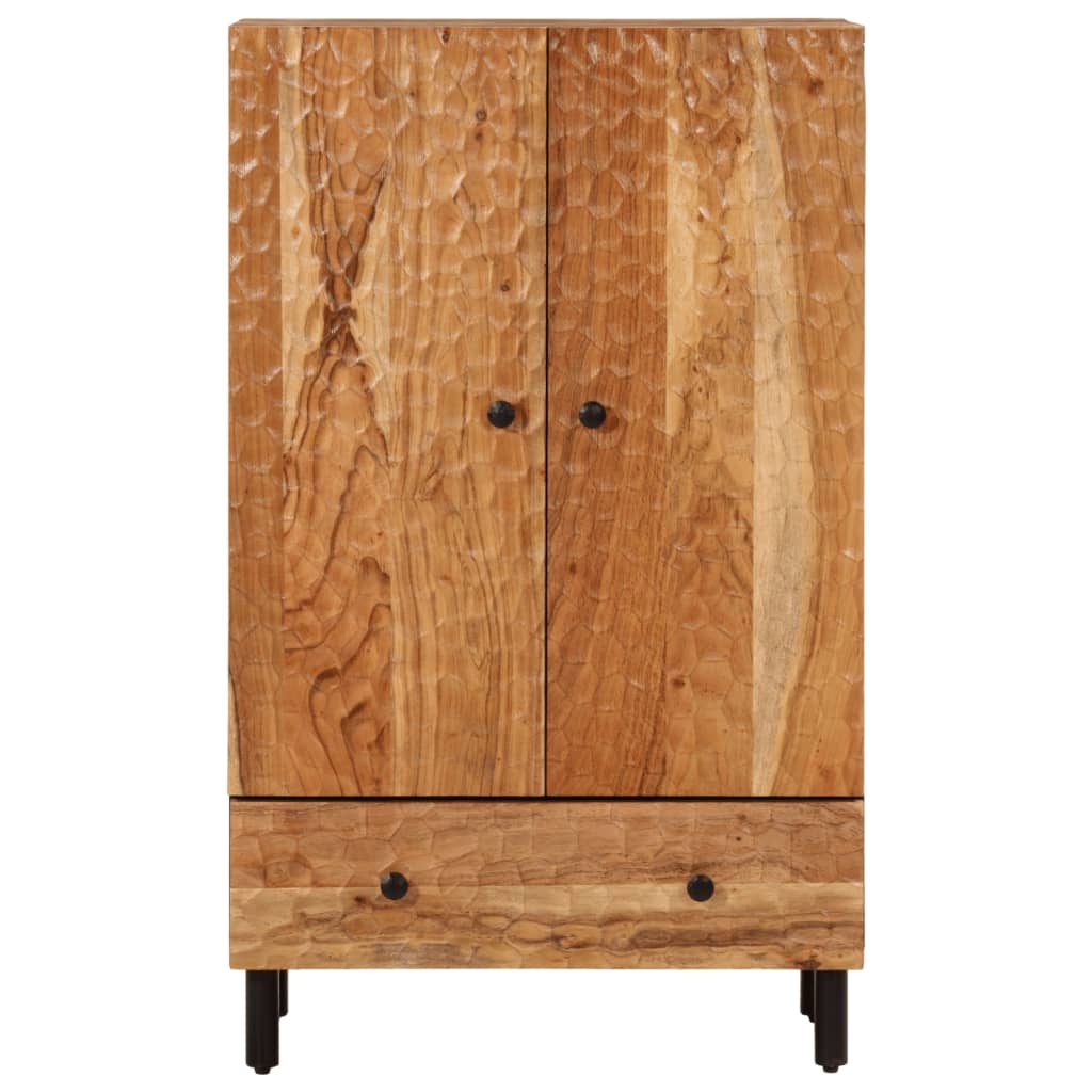 vidaXL Buffet haut 60x33x100 cm bois massif d'acacia