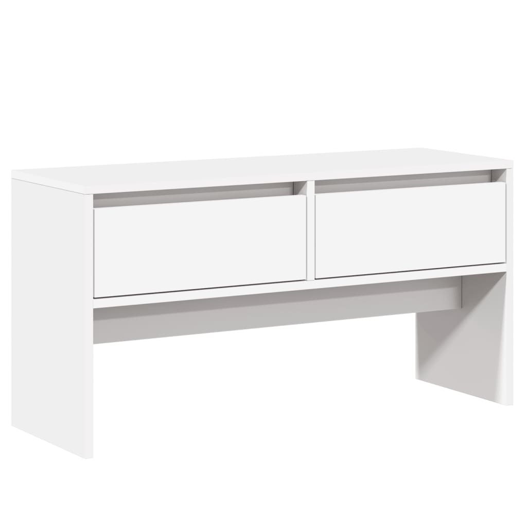 vidaXL Ensemble de meubles de couloir 4 pcs blanc bois d'ingénierie