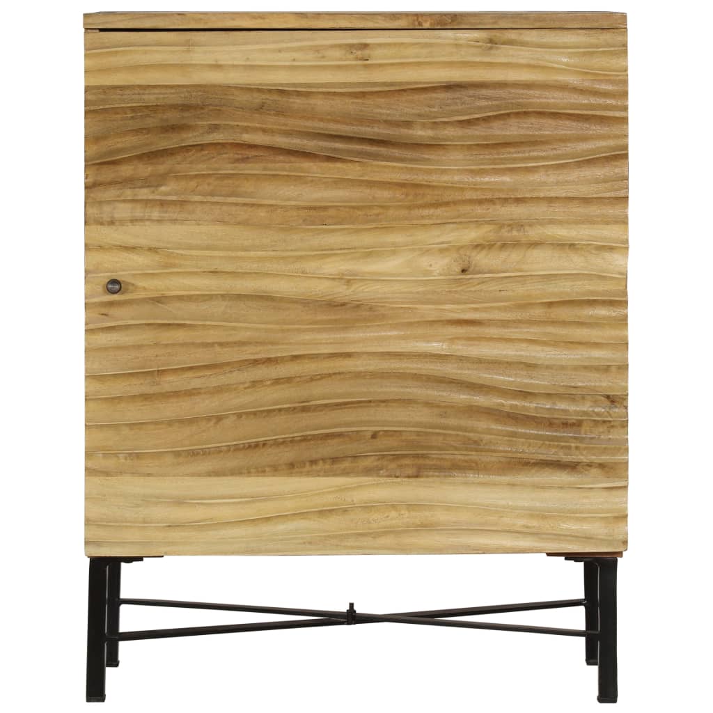 vidaXL Buffet Bois de manguier massif 60x35x75 cm