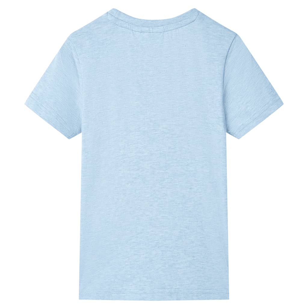 T-shirt pour enfants mélange bleu pâle 128