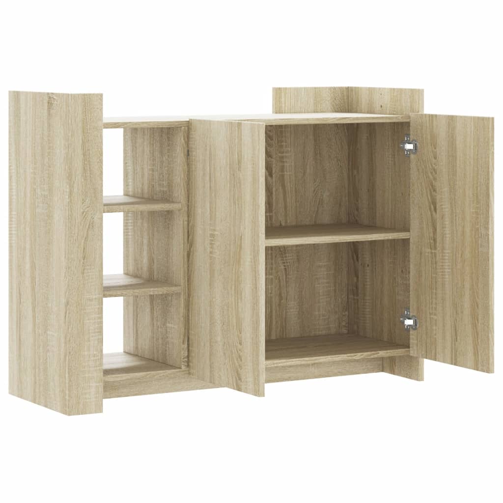 vidaXL Buffet chêne sonoma 100x35x75 cm bois d'ingénierie