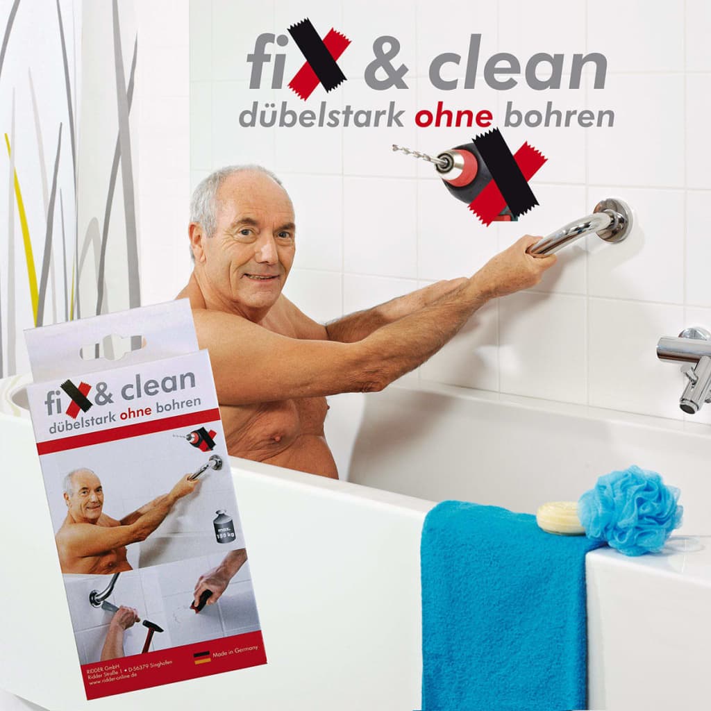 RIDDER Colle pour accessoires de salle de bain Fix & Clean A2000000