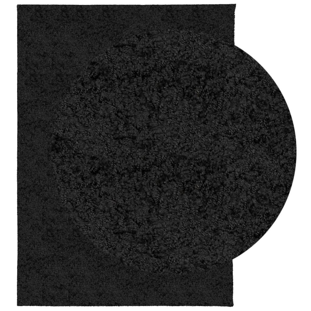 vidaXL Tapis shaggy PAMPLONA poils longs moderne noir 240x340 cm