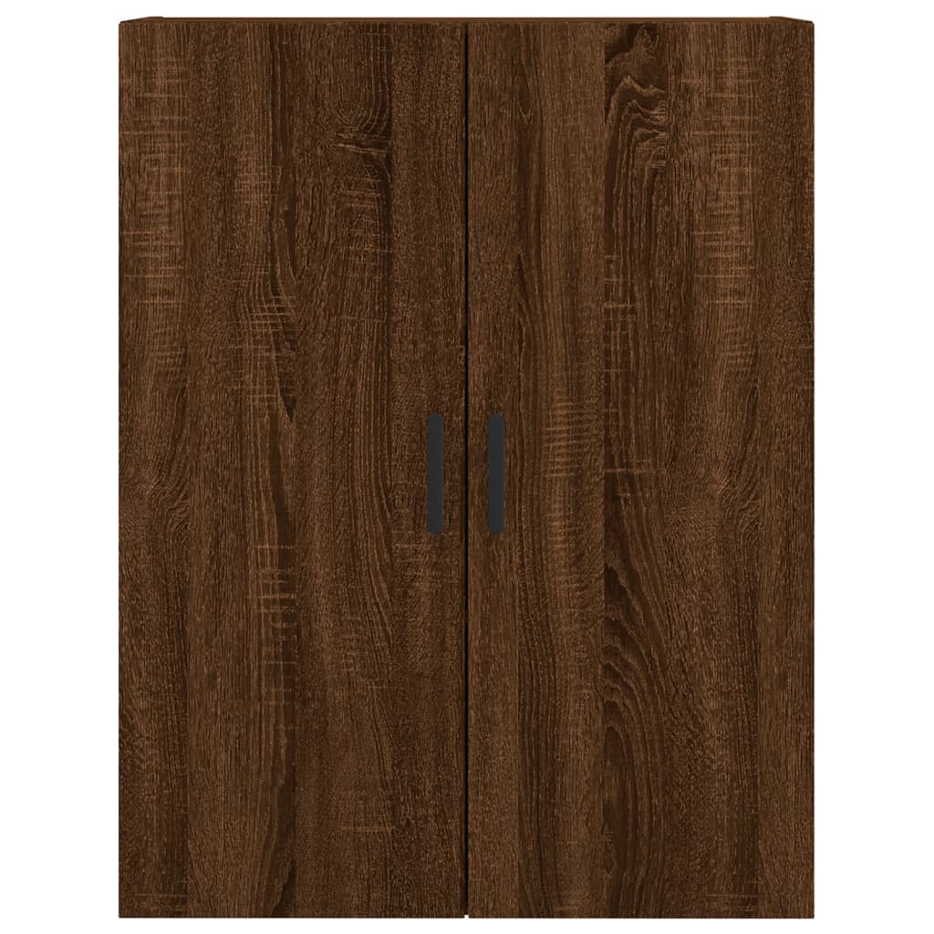 vidaXL Armoire murale chêne marron 69,5x34x90 cm