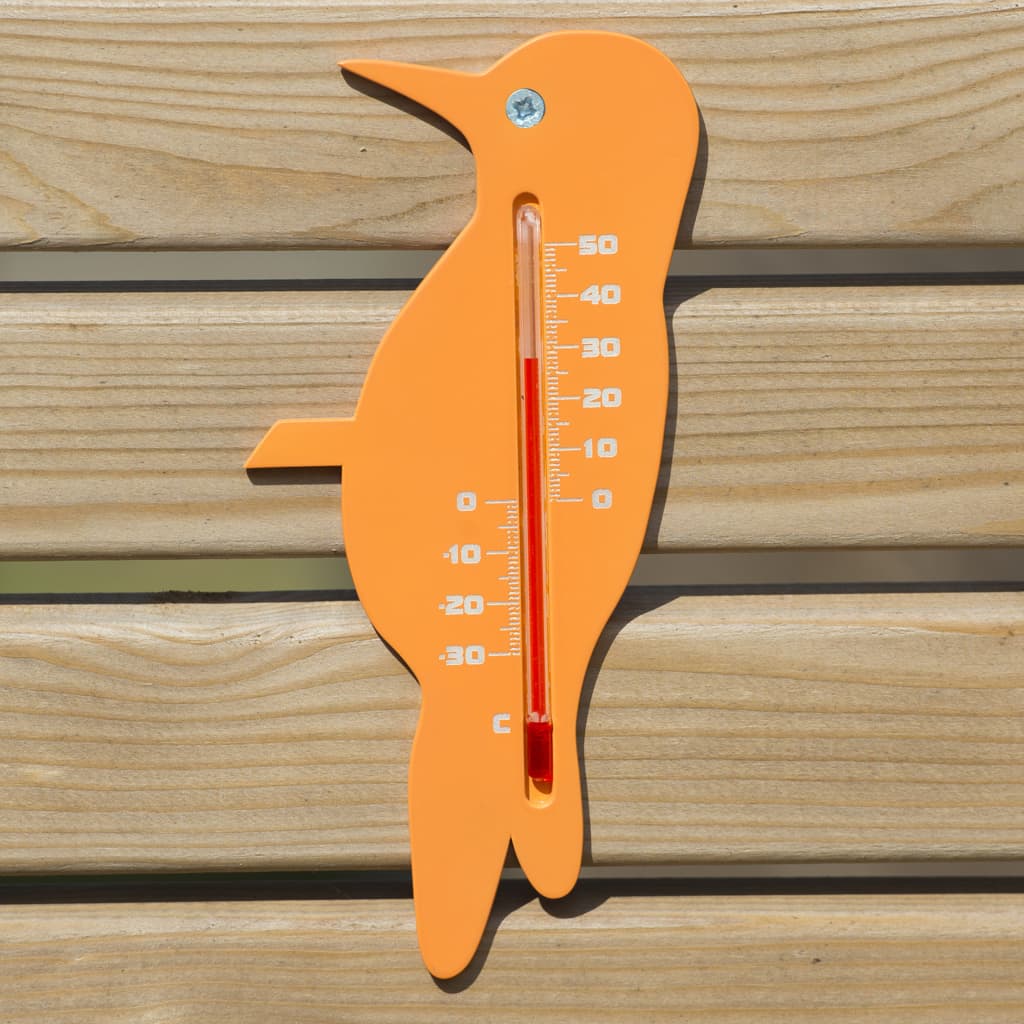 Nature Thermomètre mural d'extérieur Pinson Orange