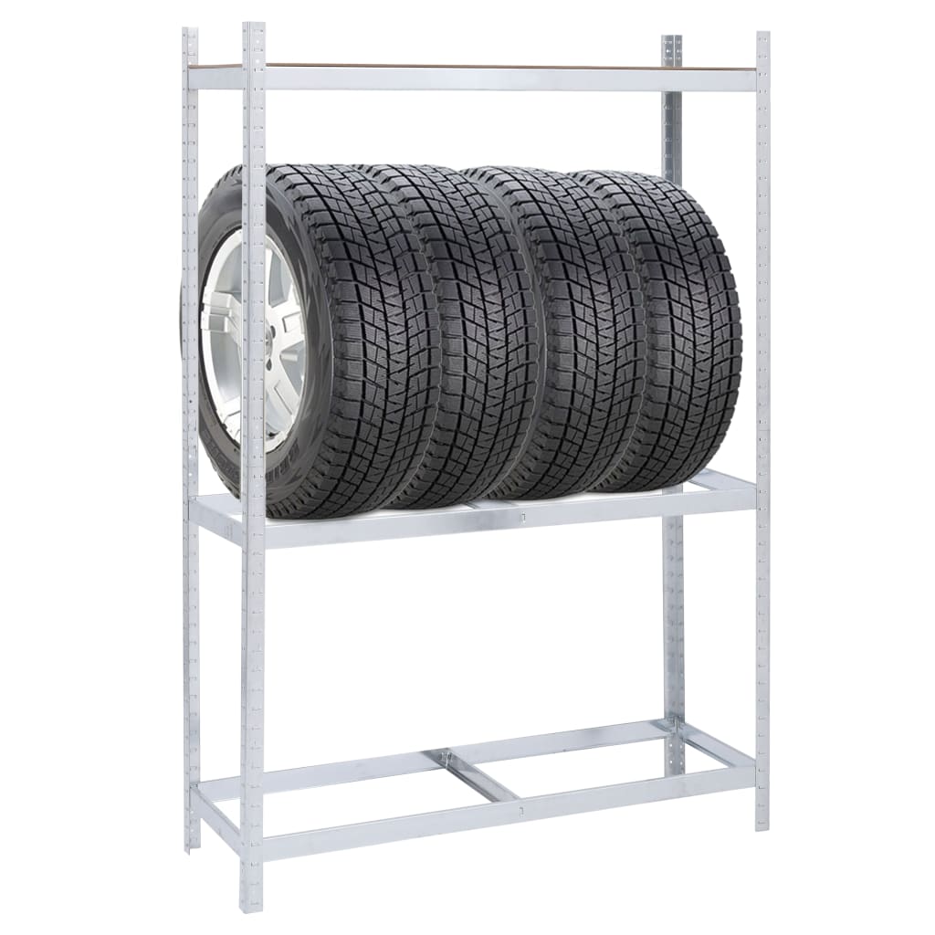 vidaXL Support pour pneus 795 kg Acier