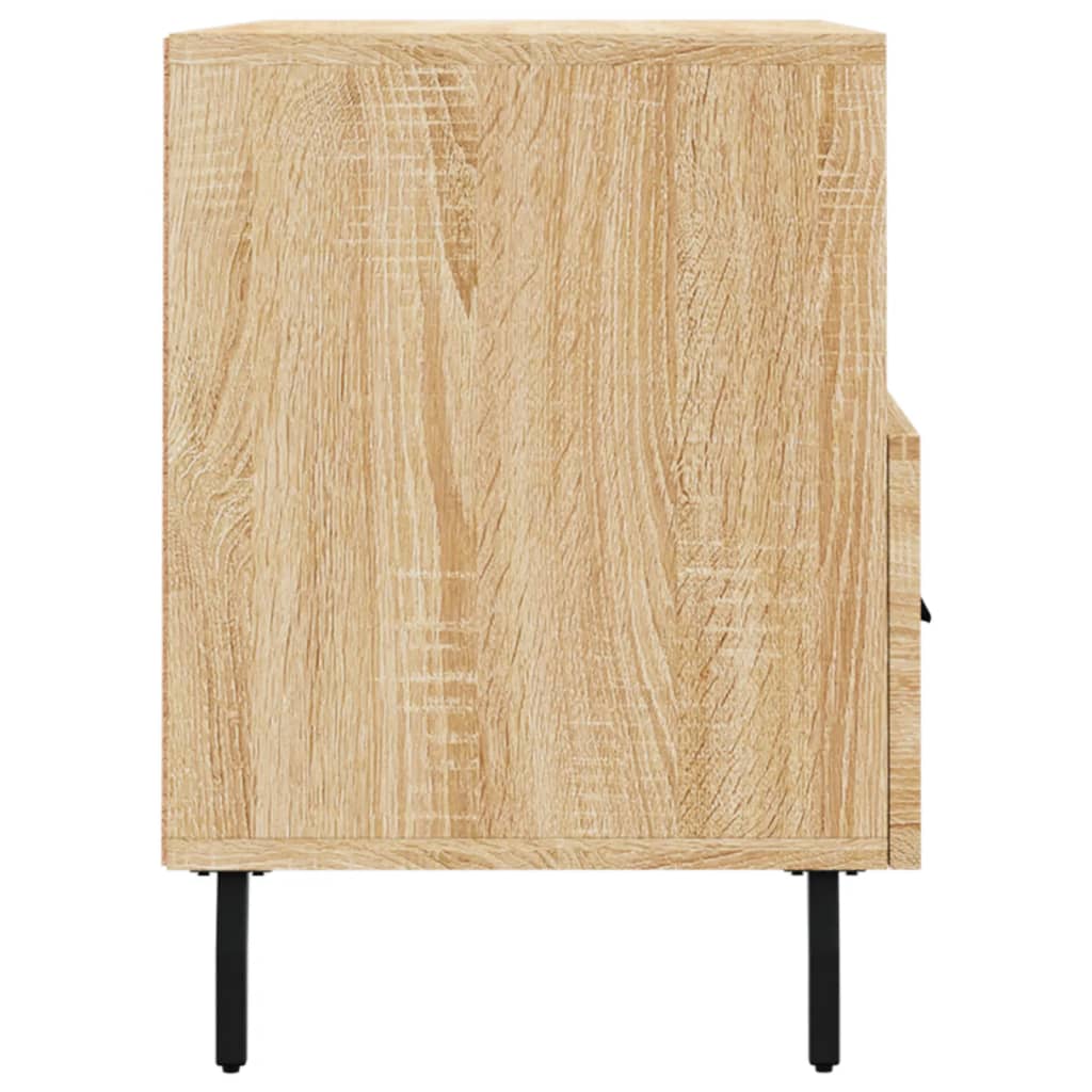 vidaXL Meuble TV Chêne sonoma 80x36x50 cm Bois d'ingénierie