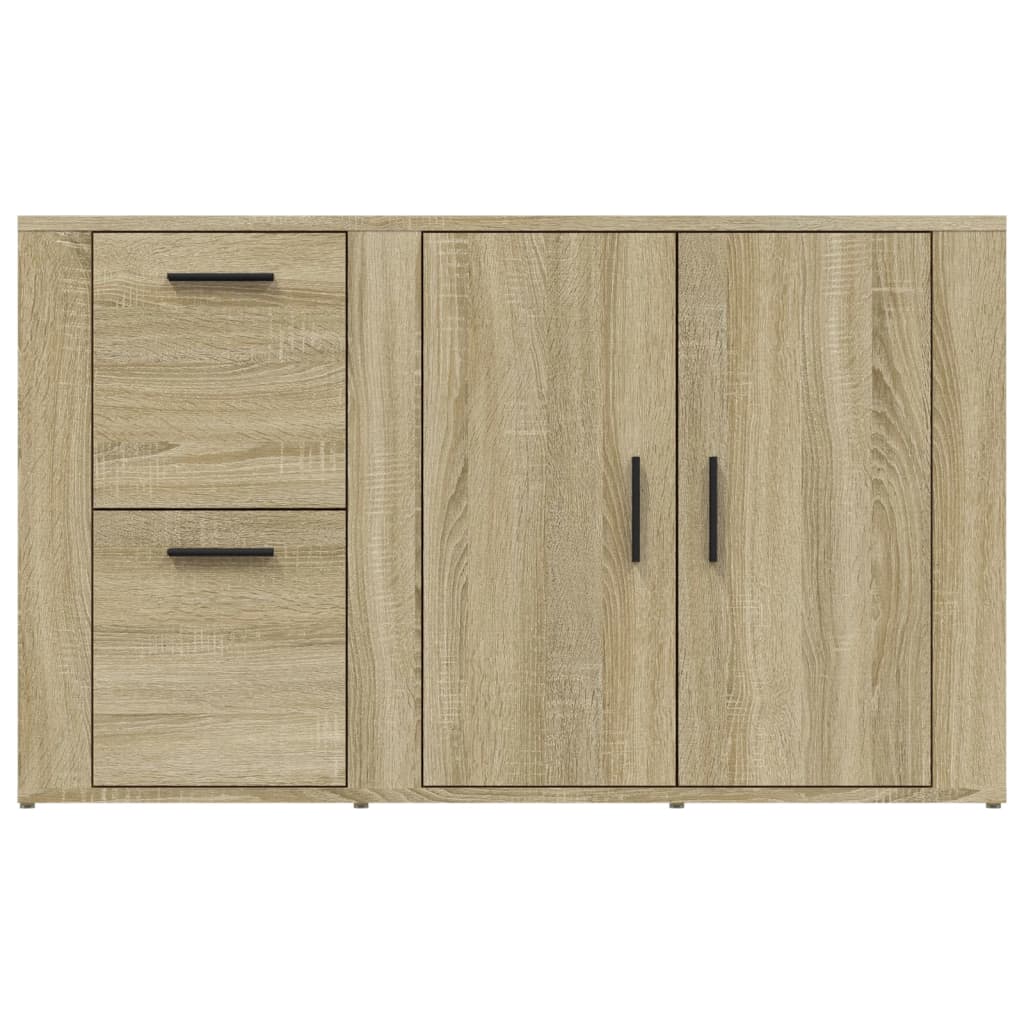 vidaXL Buffet Chêne sonoma 100x33x59,5 cm Bois d'ingénierie