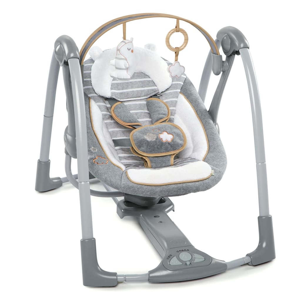Ingenuity Balançoire bébé portable Swing'n'Go Bella Teddy