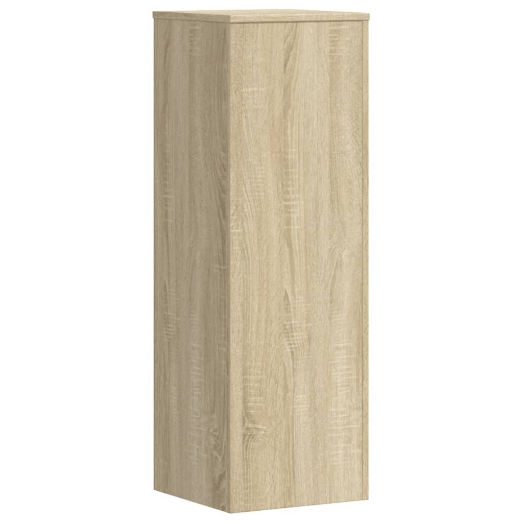 vidaXL Support pour plantes chêne sonoma 33x33x100cm bois d'ingénierie