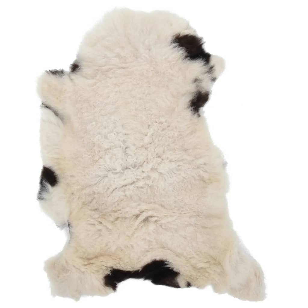 vidaXL Peau de mouton Couleur mélangée 70x100 cm
